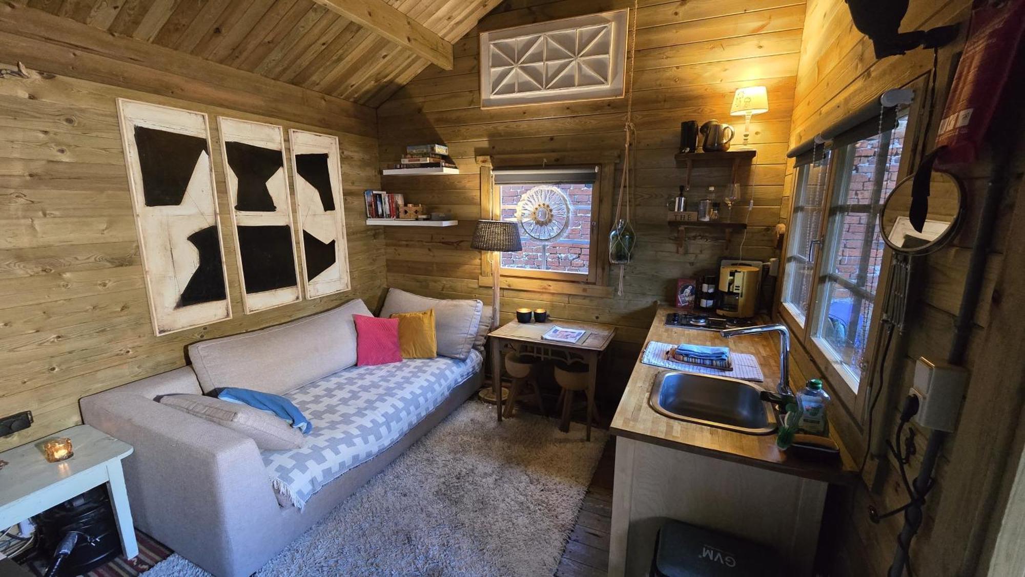 הוילה ניואהסחאנס Tiny House Andersom Anders מראה חיצוני תמונה
